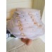 's White 100% Polypropylene Crinoline Floral Fancy Church/Dress/Wedding Hat  eb-48505512